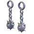 Ball and Chain Earrings