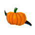 Eco Orange Pumpkin Eyepatch