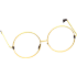 Gold Circle Glasses