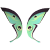 Jade Moth Wings