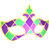 Purple Masquerade Mask