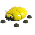Giant Gold Scarab