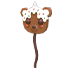 Gingerbread Bear Balloon