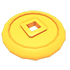 Lucky Coin Flying Disc