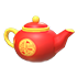 Lunar New Year Teapot Leash